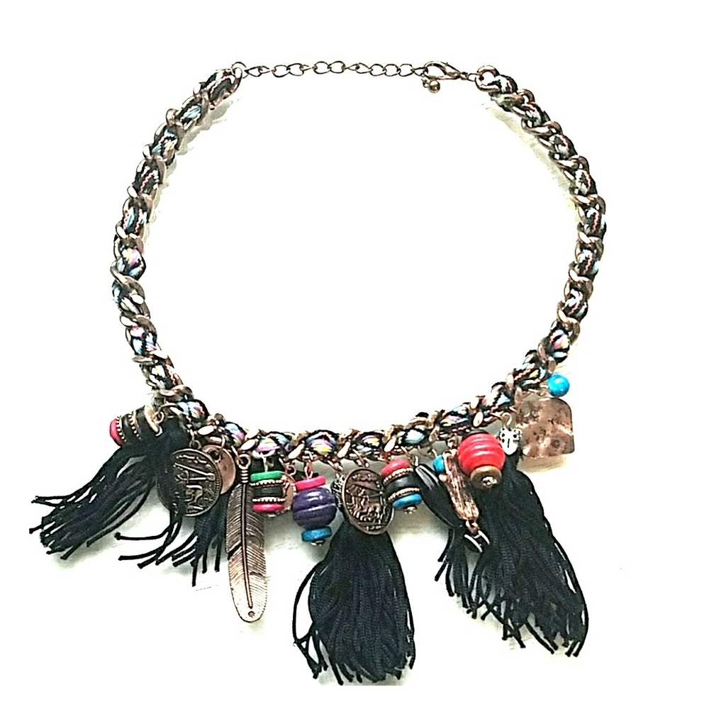 CUTE hippie necklace